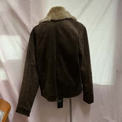 Reportage Mens  Size M Front Zipper Brown 