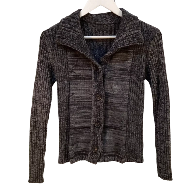 Visage Womens Size S Merino Wool Jacket Grey 