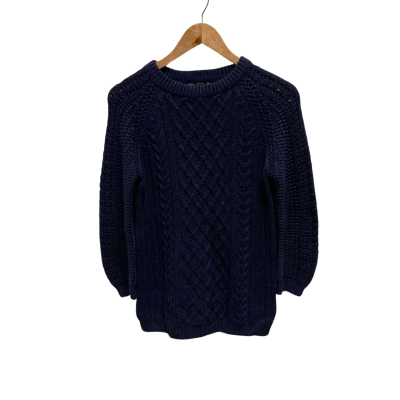 Zara Womens  Size L Jumper Black  / Blue 