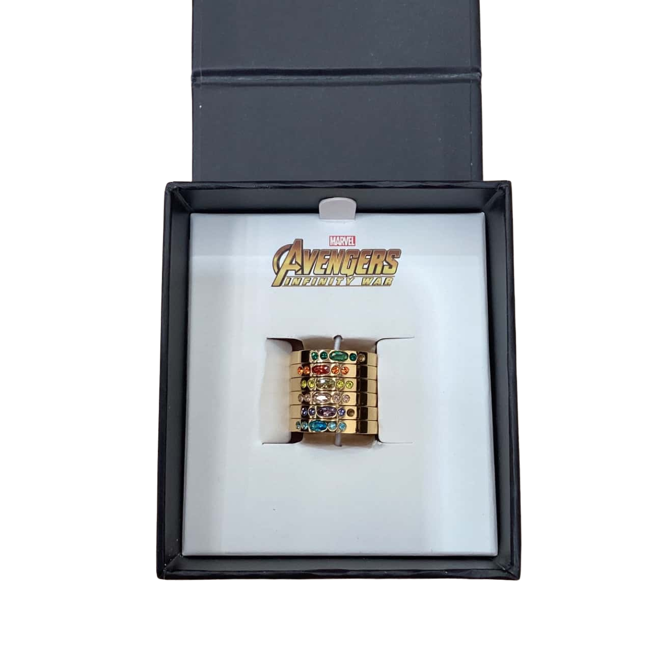 Marvel Stackable Rings Marvel Womens Infinity Stones Rings(s)