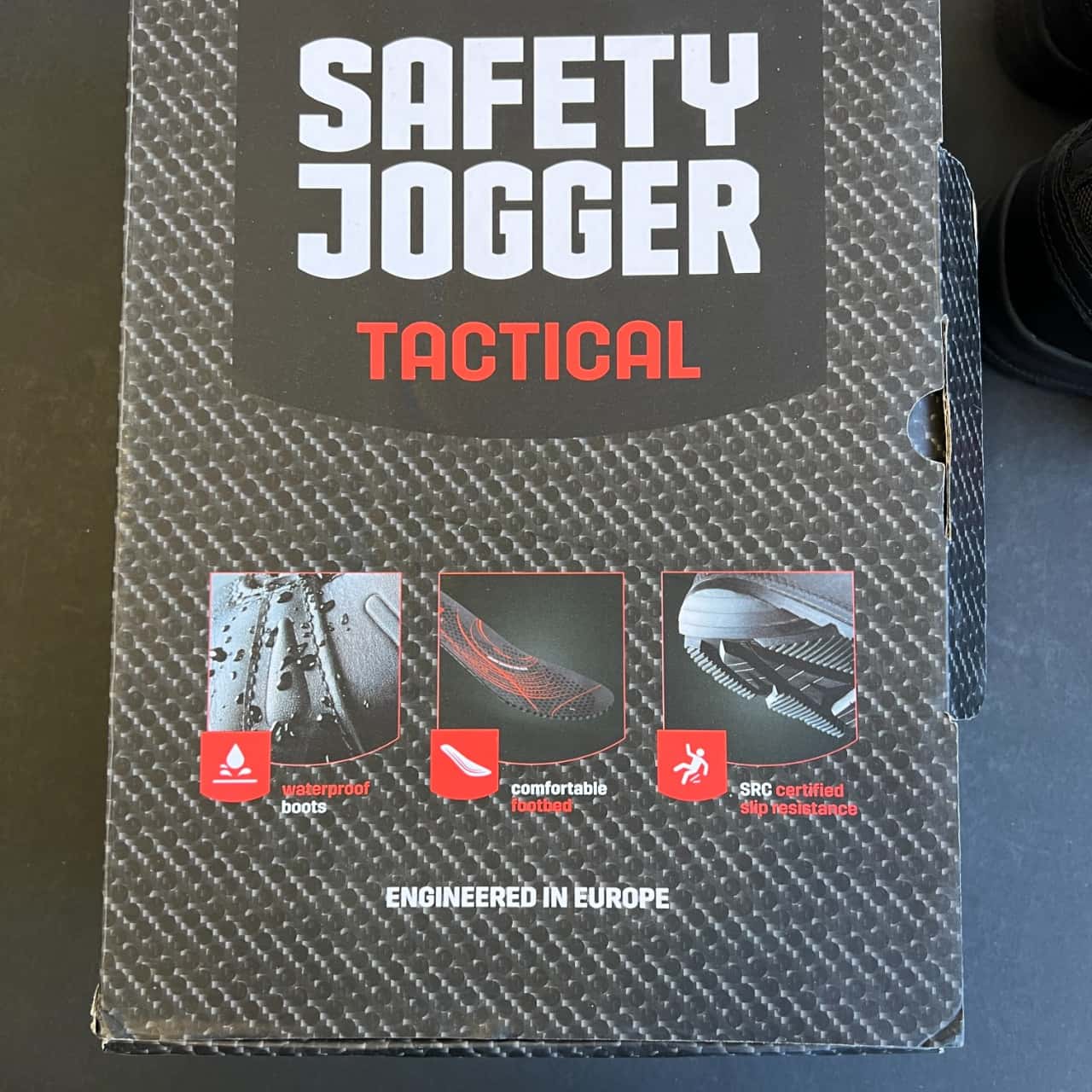 BNWT Safety Jogger Mens Size 41 Komodo Low Cut Lightweight Tactical