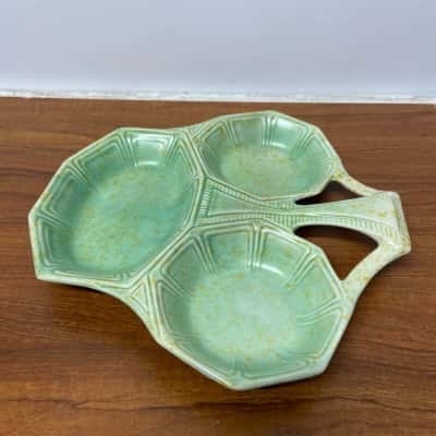 Vintage ceramic serving dish 