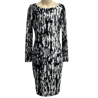 Kookai Size 2 Black & White Dress