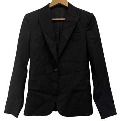 Filippa K Womens  Size 34 Blazer Black  Wool/Elastane/ Viscose/Polyester