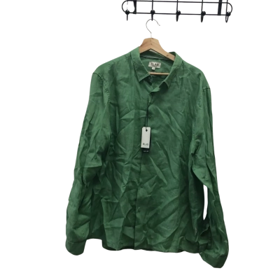 Blaq Mens  Size XXL Long Sleeve Shirt Green BNWT$89