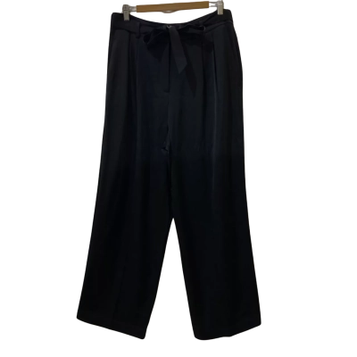Witchery Size 12 Straight Leg Pants Black  