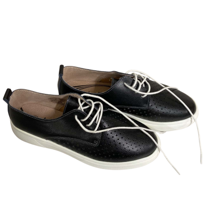  Just Bee Comfort Shoes Size 38 Sneakers Black  / Brown / White 