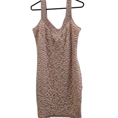 Frank Lyman Size 14 Cocktail Dress Champagne 