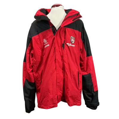 Holden Mens  Size L reversible Blazer Black  / Red 