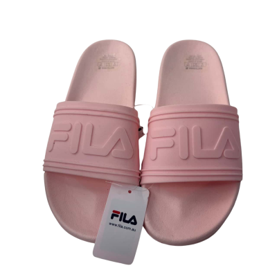 Fila UK  Size 6 Pink  slides