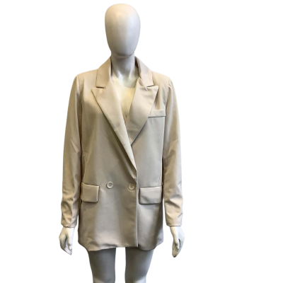 BNWT SNDYS Women's  Size 10 Blazer Cream 
