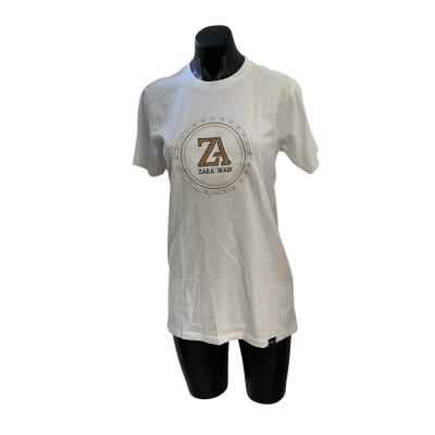 Zara Man Mens  Size L Short Sleeve T-shirt White 