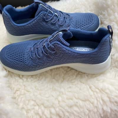 Skechers Womens  Size 8 Blue / White 