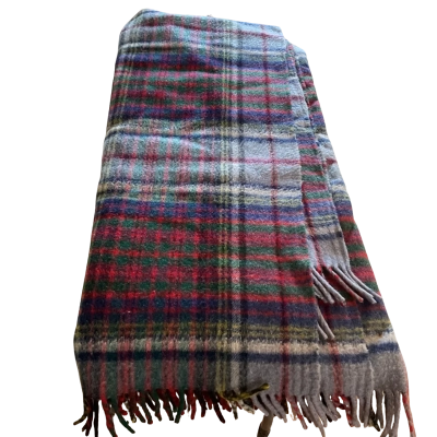 Vintage Nile Genuine ‘Anderson’ Clan Tartans Wool Travel Blanket