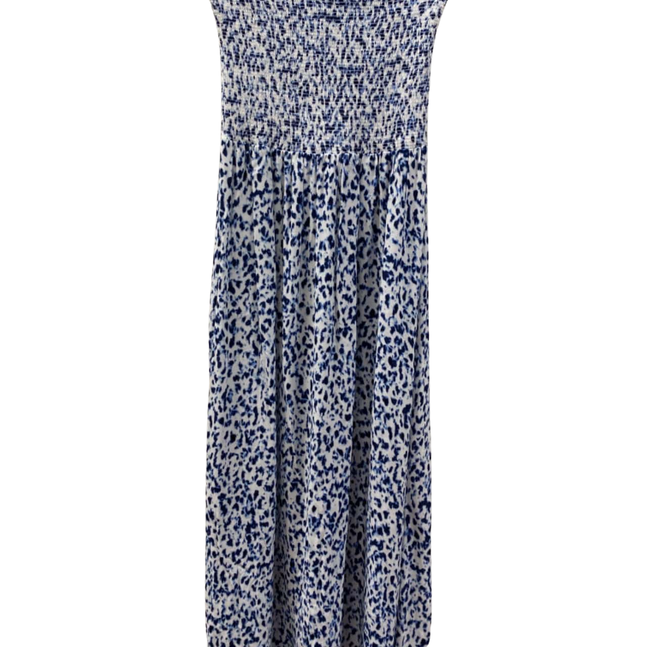knee length dresses for ladies Ucille White Embroidered Chiffon Maxi Dress (Archive Sale)