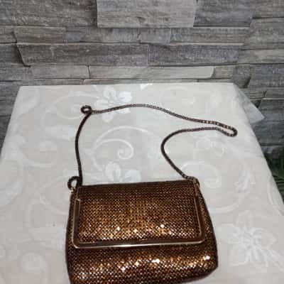 Glomesh Womens Handbag Other Bronze/copper Colour 