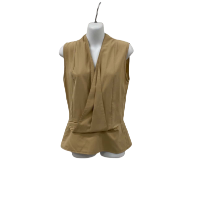 Maurie & Eve Womens  Size 8 Sleeveless Top Beige 