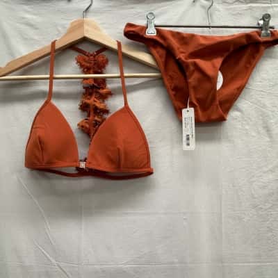 BNWT ZIMMERMANN Alchemy Bonded Flutter Bikini Set Size AU 1