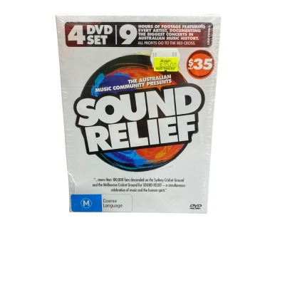 Sound relief DVD set of 4 