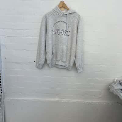 Bocini  Size S Hoodie Black  White / Turquoise /Black 