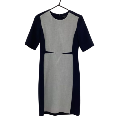 COS Womens  Size 36 Short Sleeve Dress  Grey 