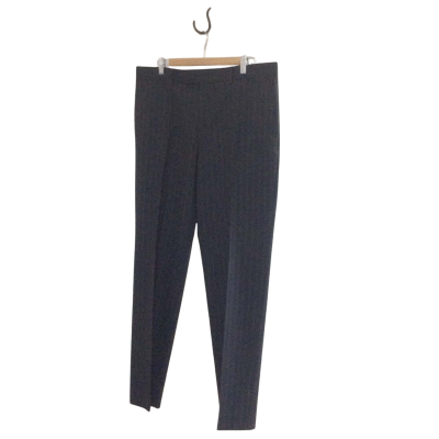Boss Hugo Boss Mens  Size 42 Straight Leg Pants / Suit Pants Blue / Striped 