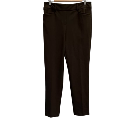 Christian Siriano Womens  Size S Olive Stretch Pants 
