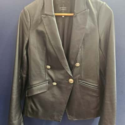 Portmans Womens  Size 6 Suit Jacket Black  