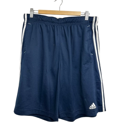 Adidas Mens Size L Navy Blue Shorts