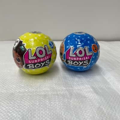 lol boys surprise toys x2