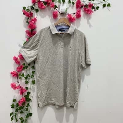 Tommy Hilfiger Mens  Size XXL Polo Shirt Grey 