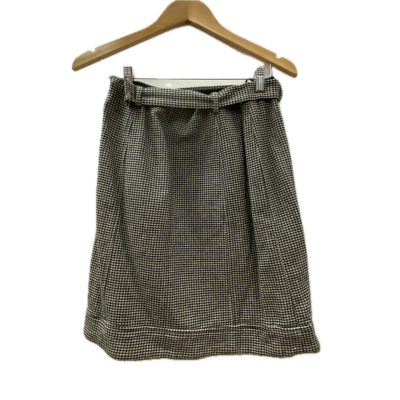 Weekend Max Mara Womens Skirt Size 36 Black  / White /Checked