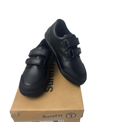 BNWT Surefit  Size 28 Shoes Black school shoes 