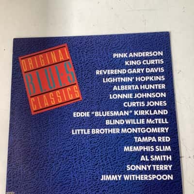 Various artists- original blues classics vinyl