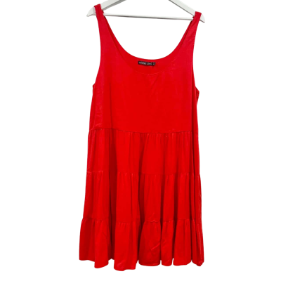 Mister Zimi Red Midi Dress Size 16