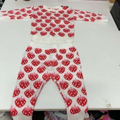 Seed Heritage Kids  Size 0 Set Red / White 