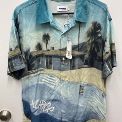  Mens  Size S Printed Shirt Pattern 