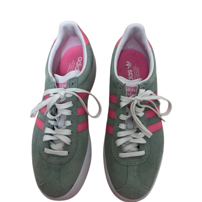Adidas Gazelle Womens  Size 9 Sneakers Grey / Pink  / White 
