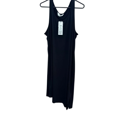 Basics by taking shape Womens  Size XL Black slip dress 
