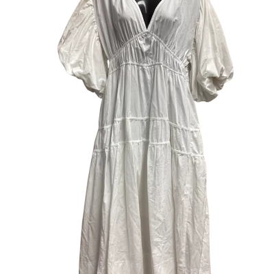  Womens  St.Frock Size 16 Maxi Dress White 