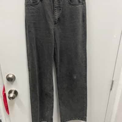 Thrills Womens  Size 10 Regular Fit Jeans Black  
