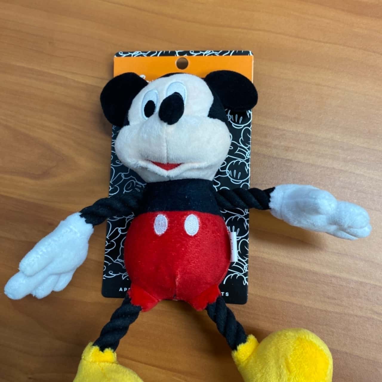 mickey mouse dog toy
