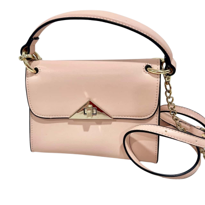 Olga Berg Blush Pink Box Cross Body Bag 