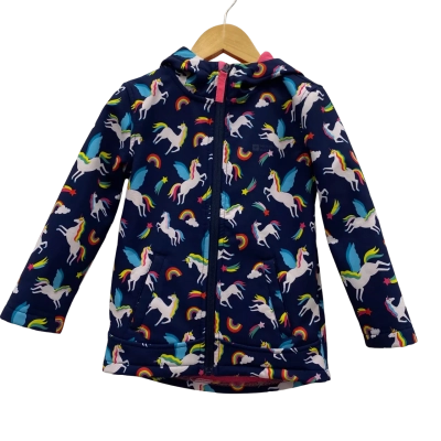 Mountain Warehouse Kids Size 3 / 4 Jackets Unicorn /Navy Blue 