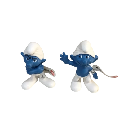 Schleich Smurf Figures x 2