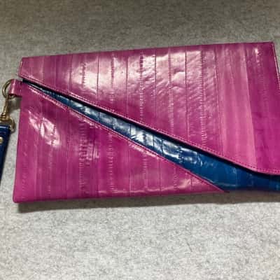  Fabulous Clutch Blue / Purple with lining by VM Australia 