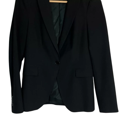 Zara Basic  Womens  Size S Blazer Black  