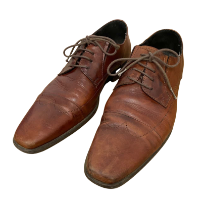 Windsor Smith Mens Brown Leather Shoes Size 43