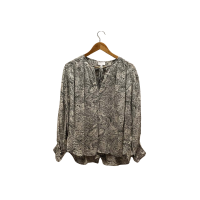 Witchery Womens  Size 12 Green Pattern Top