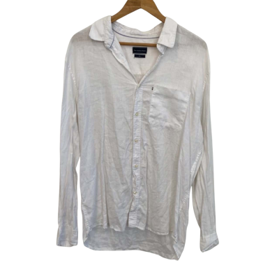 Academy Brand Mens  Size XL Business Shirt White 